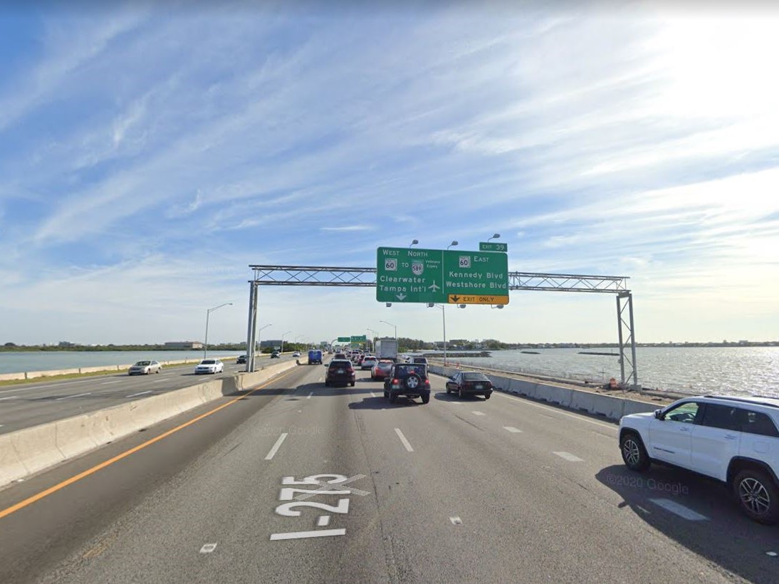 Howard Frankland Bridge. image via Google Street View