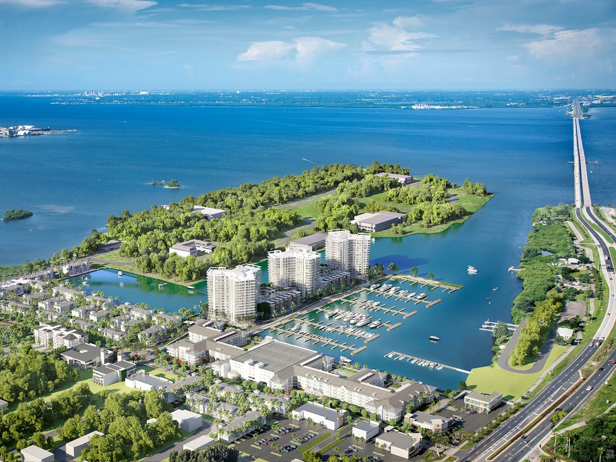 Westshore Marina District. Image courtesy of BTI Partners